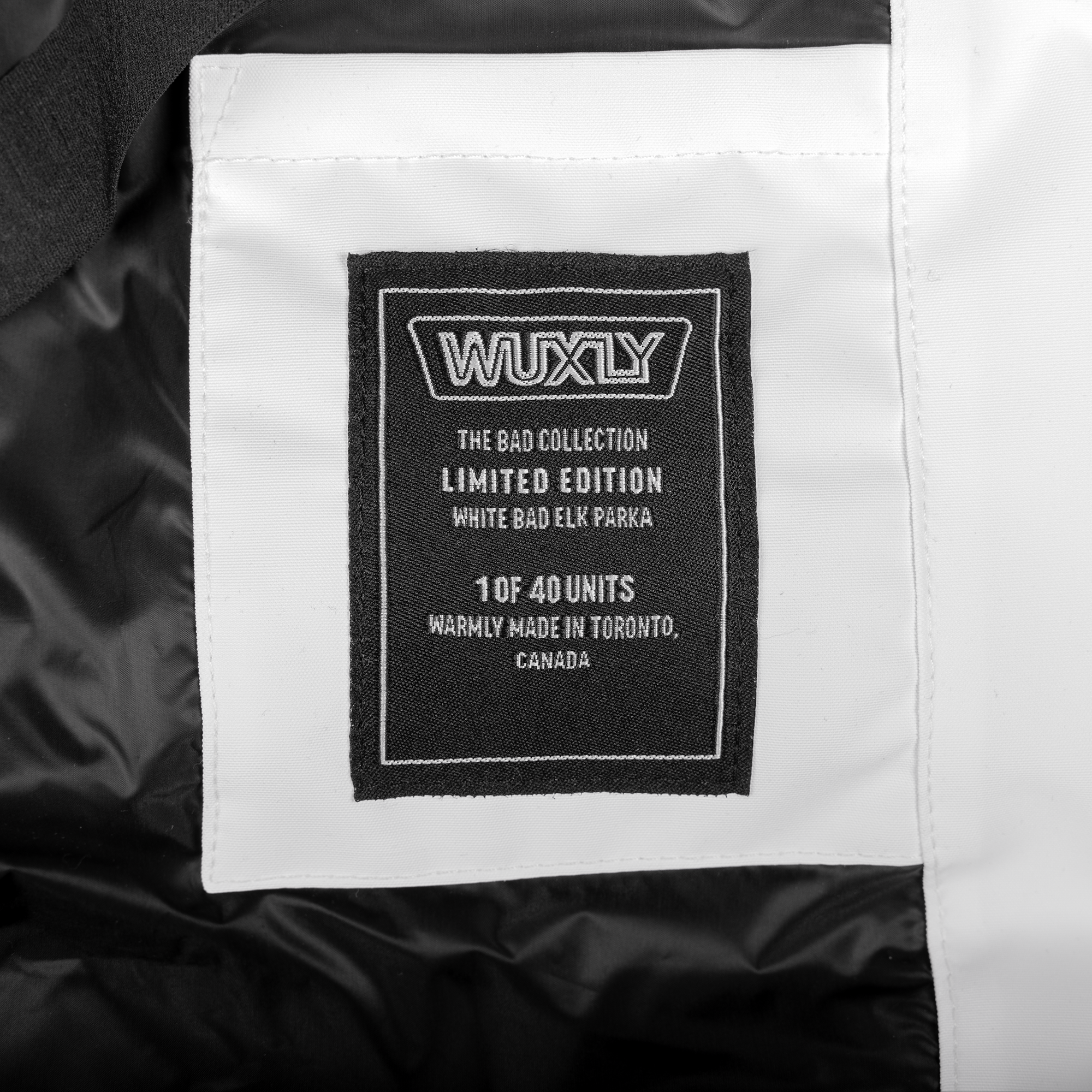 Bryan Adams' Design "BAD" White Elk Parka