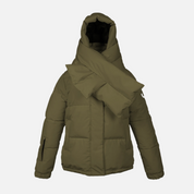 Eka Puffer Army Green