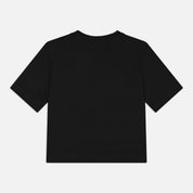 Plant Based Cropped T-Shirt Black
