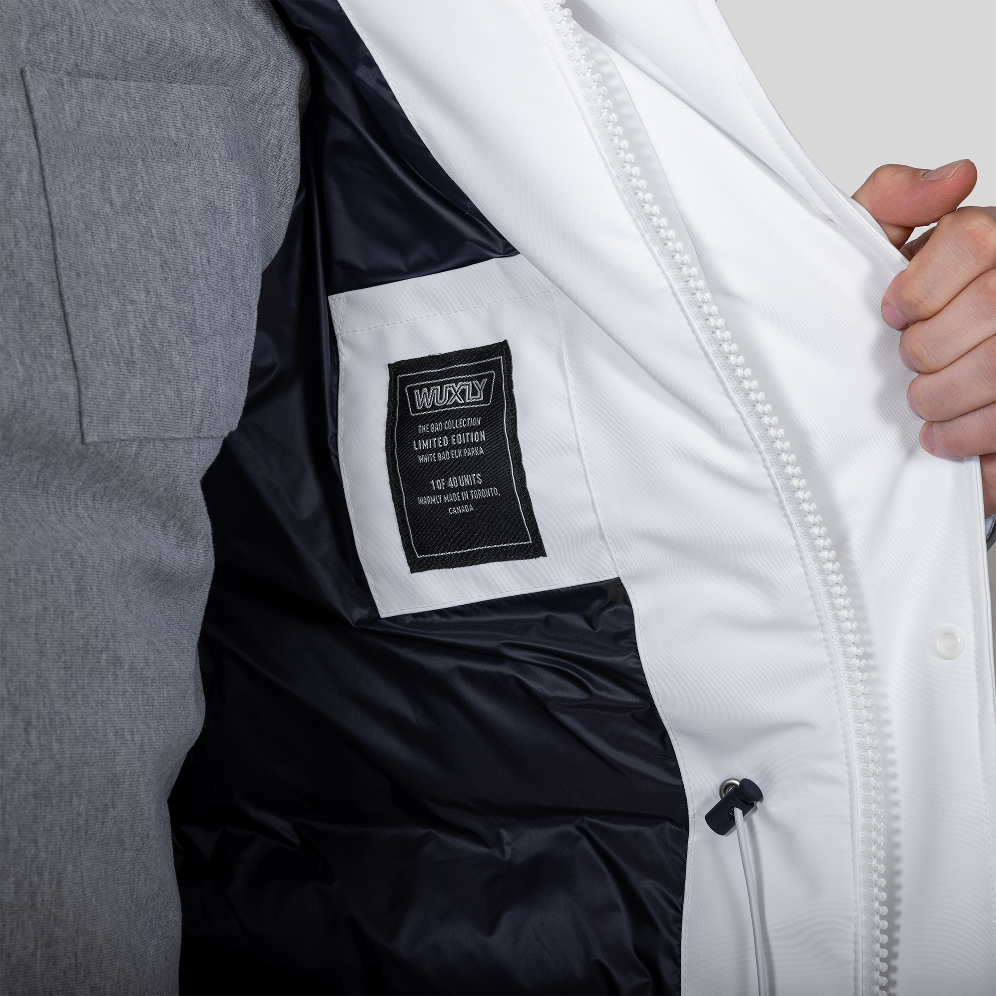 BAD White Elk Parka