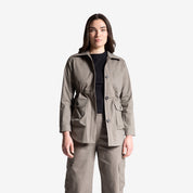 Women’s khaki Shirt Jacket