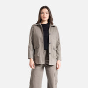 Women’s khaki Shirt Jacket