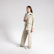 Women’s Shirt Jacket Beige