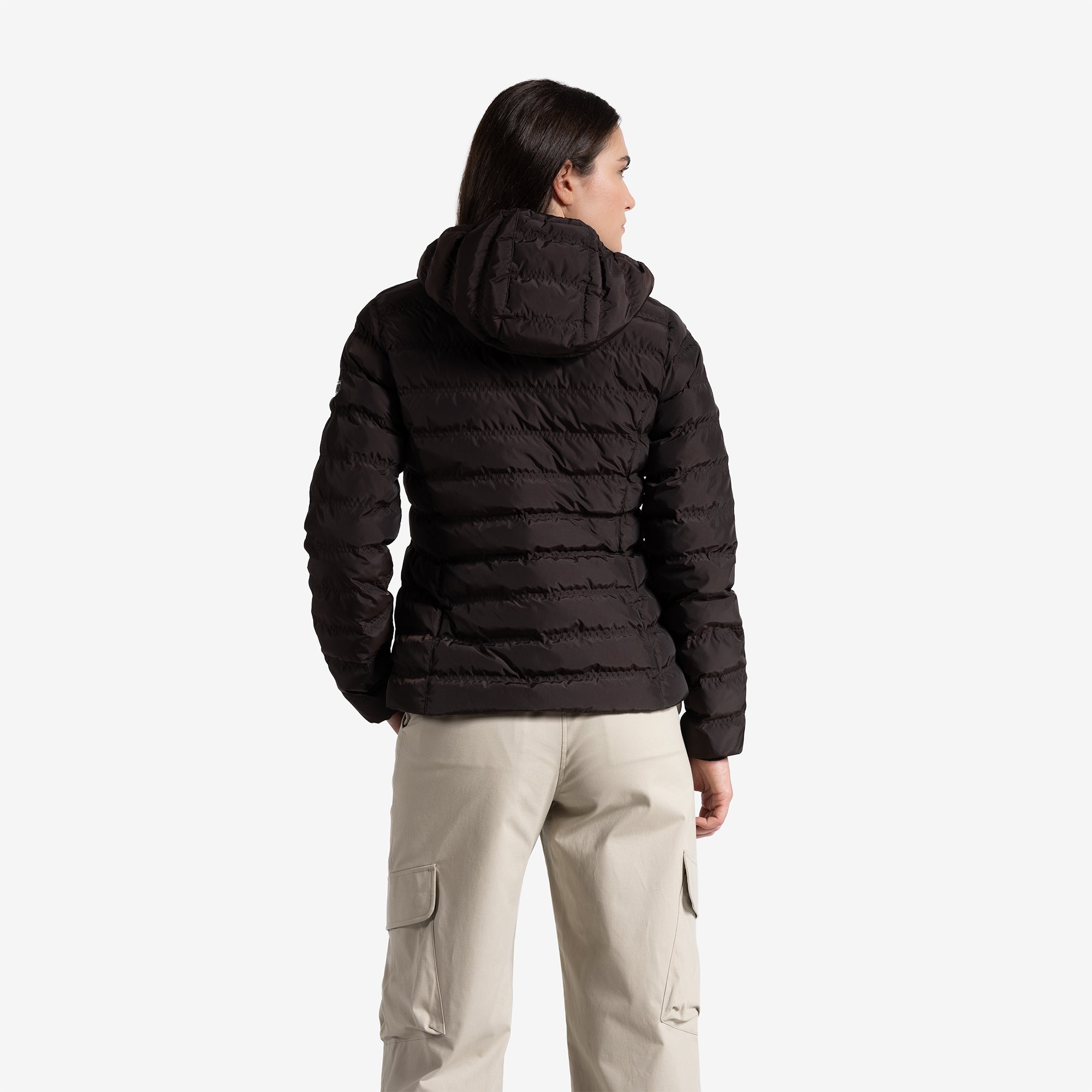 Women’s Hillside Puffer Jacket – Chocolate Torte