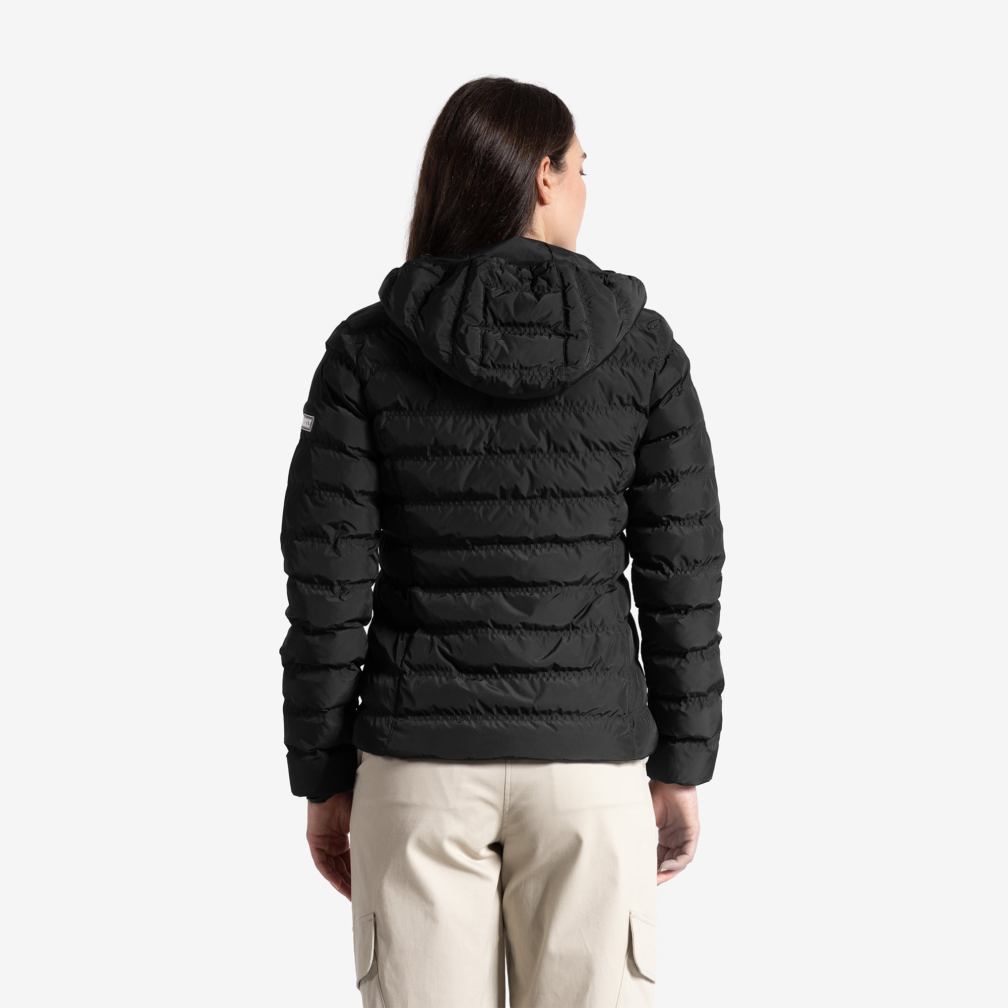 Women’s Hillside Puffer Jacket – Black