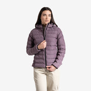 Women’s Hillside Puffer Jacket – Moonscape Purple