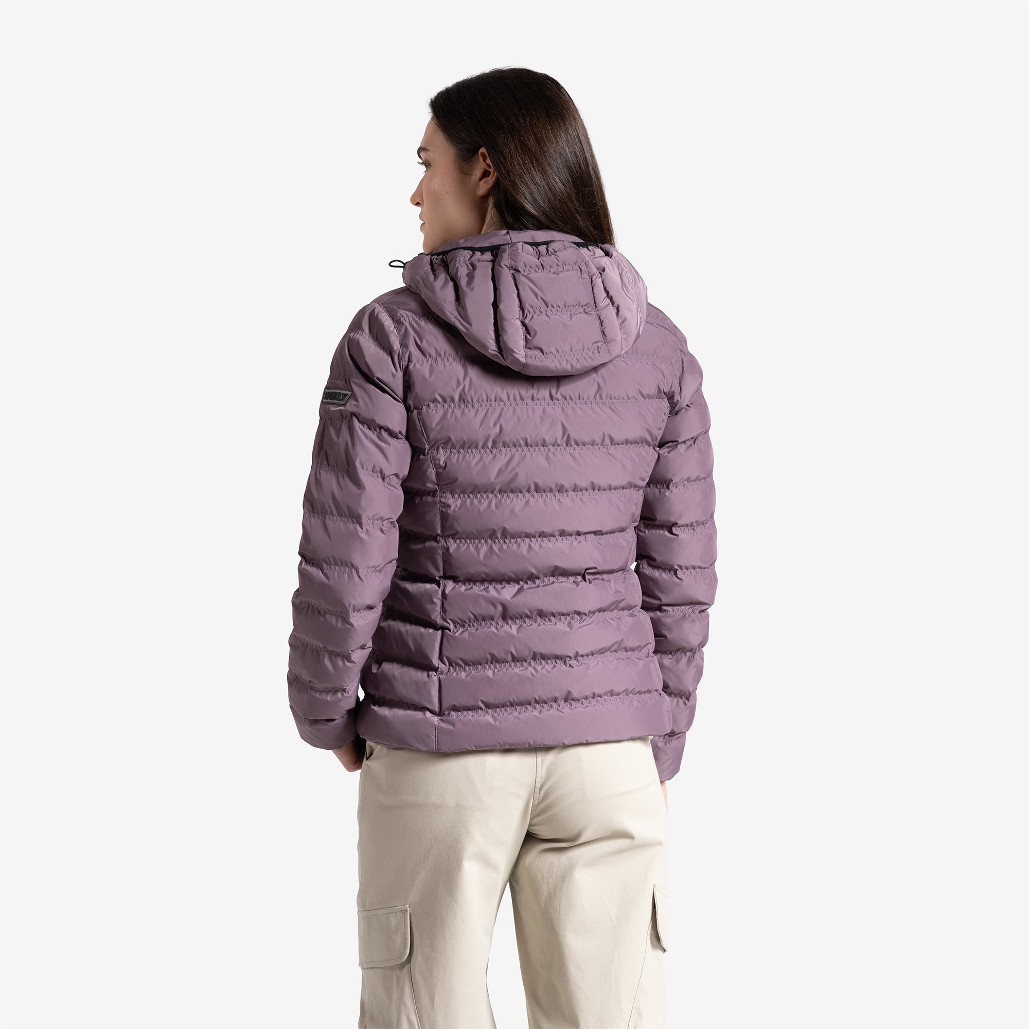 Women’s Hillside Puffer Jacket – Moonscape Purple
