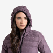 Women’s Hillside Puffer Jacket – Moonscape Purple
