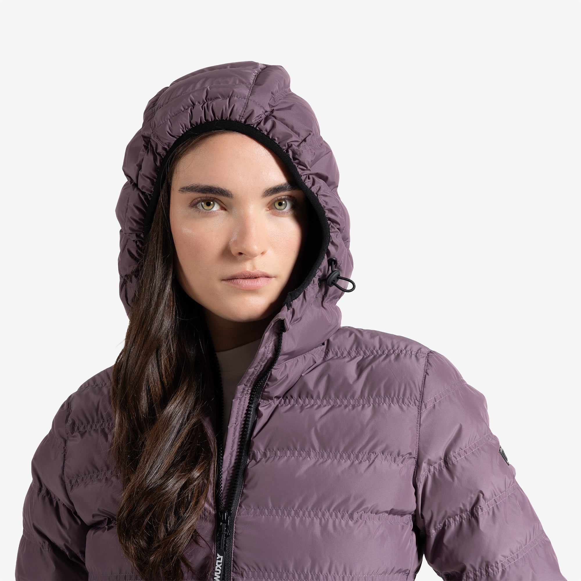 Women’s Hillside Puffer Jacket – Moonscape Purple