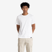 Men’s White Semi-Fitted T-Shirt