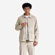 Men’s beige Shirt Jacket