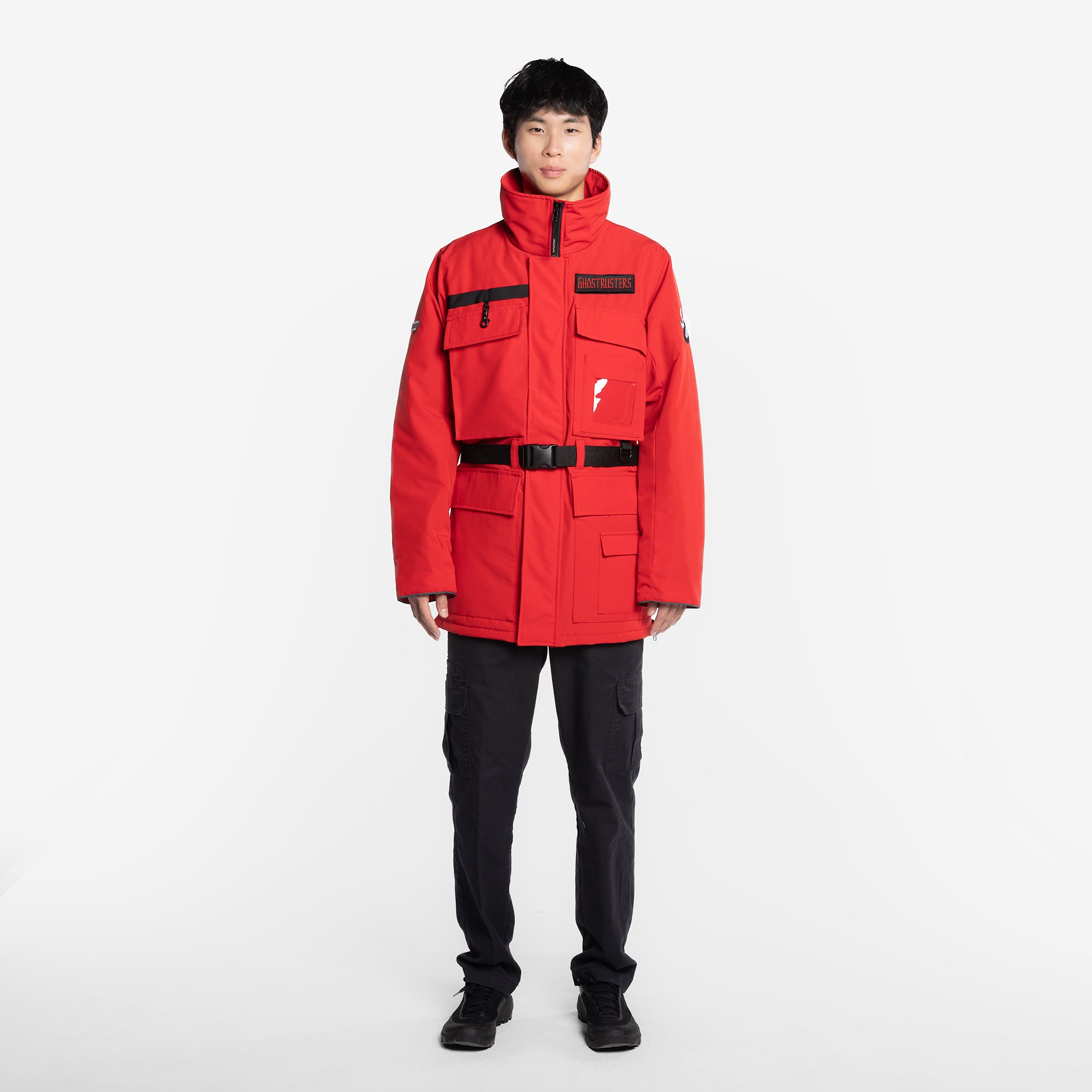 Wuxly X Ghostbusters Frozen Empire "Hero" Parka Red