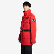 Wuxly X Ghostbusters Frozen Empire "Hero" Parka Red