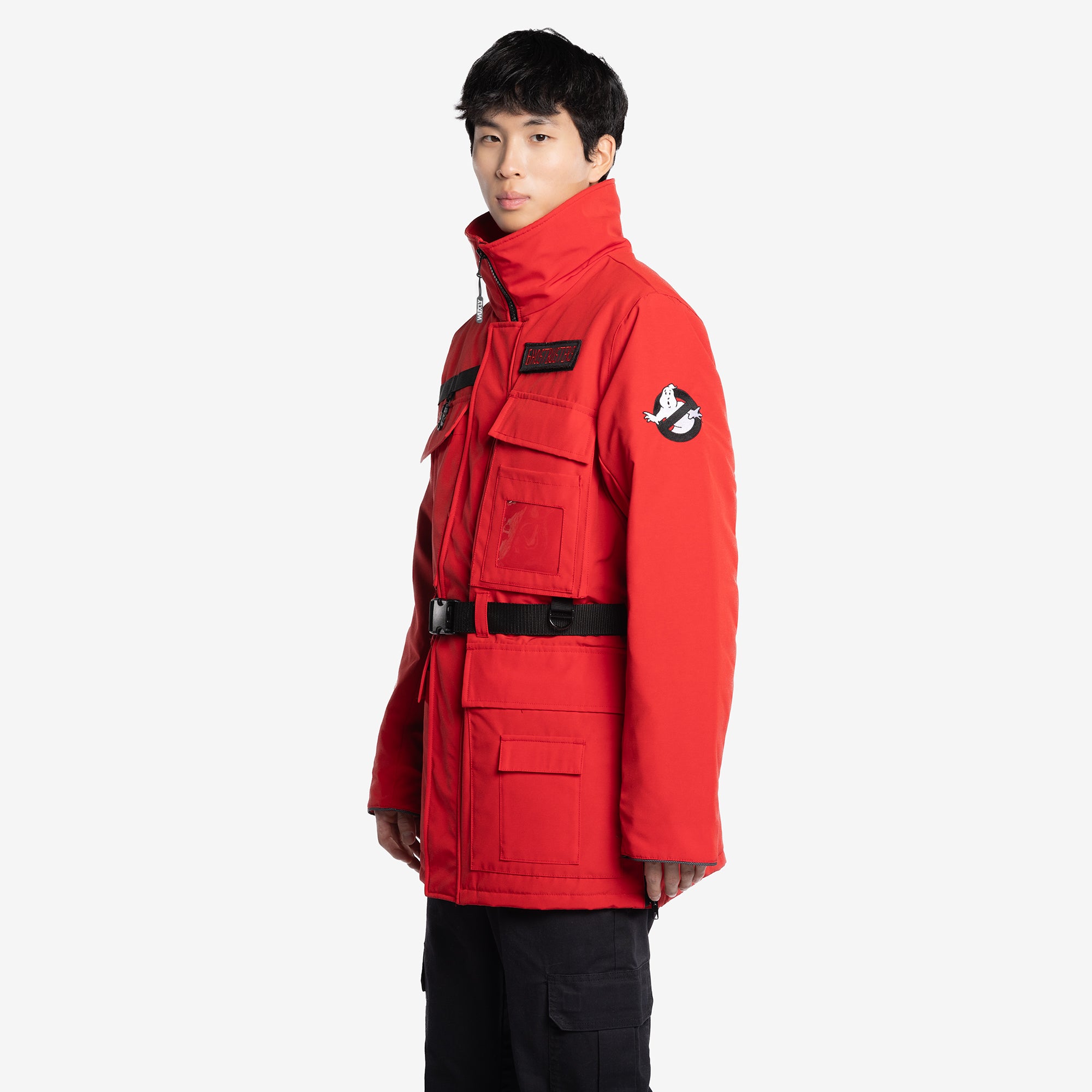 Wuxly X Ghostbusters Frozen Empire "Hero" Parka Red