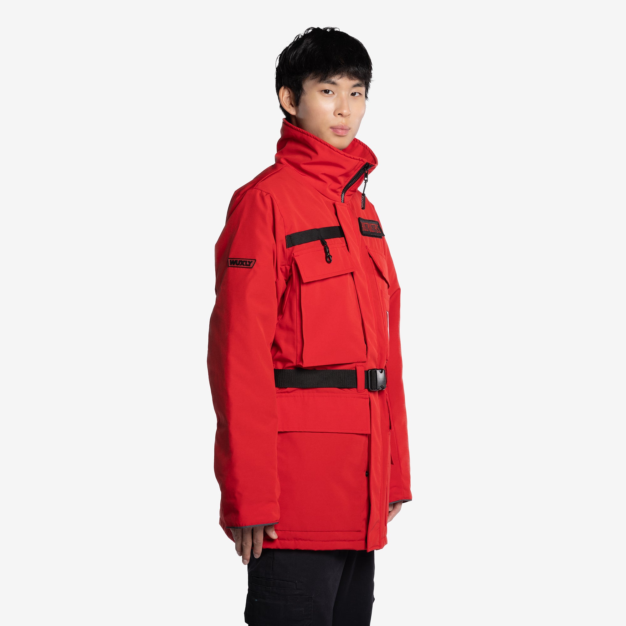 Wuxly X Ghostbusters Frozen Empire "Hero" Parka Red