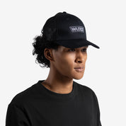 Black Mesh Back Trucker Cap