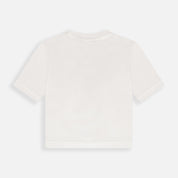 Women’s White Cropped T-Shirt