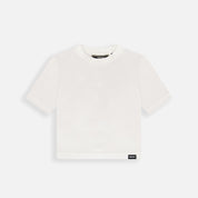 Women’s White Cropped T-Shirt