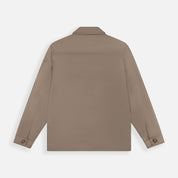 Men’s khaki Shirt Jacket