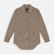 Women’s khaki Shirt Jacket
