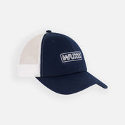 Navy/White Mesh Back Trucker Cap
