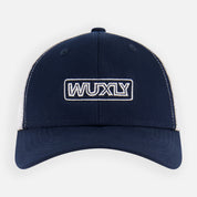 Navy/White Mesh Back Trucker Cap