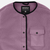 Willow Long Fleece Moonscape Purple