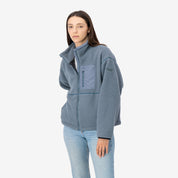 Aura Fleece Stormy Weather Blue