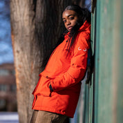 Doe V Parka customized by Imani Busby