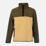 Charlevoix Fleece Army Green/Beige