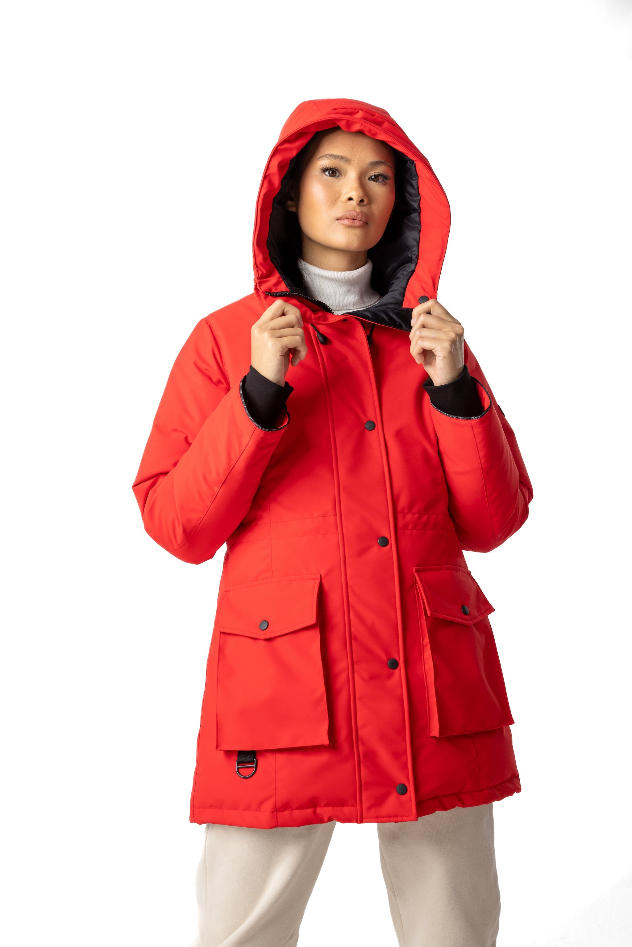 Doe Parka Red