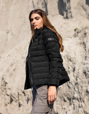 Women’s Hillside Puffer Jacket – Black