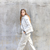 Women’s Hillside Puffer Jacket – Silver Lining