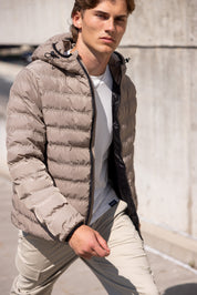 Men’s Trailside Puffer Jacket – Dessert Taupe