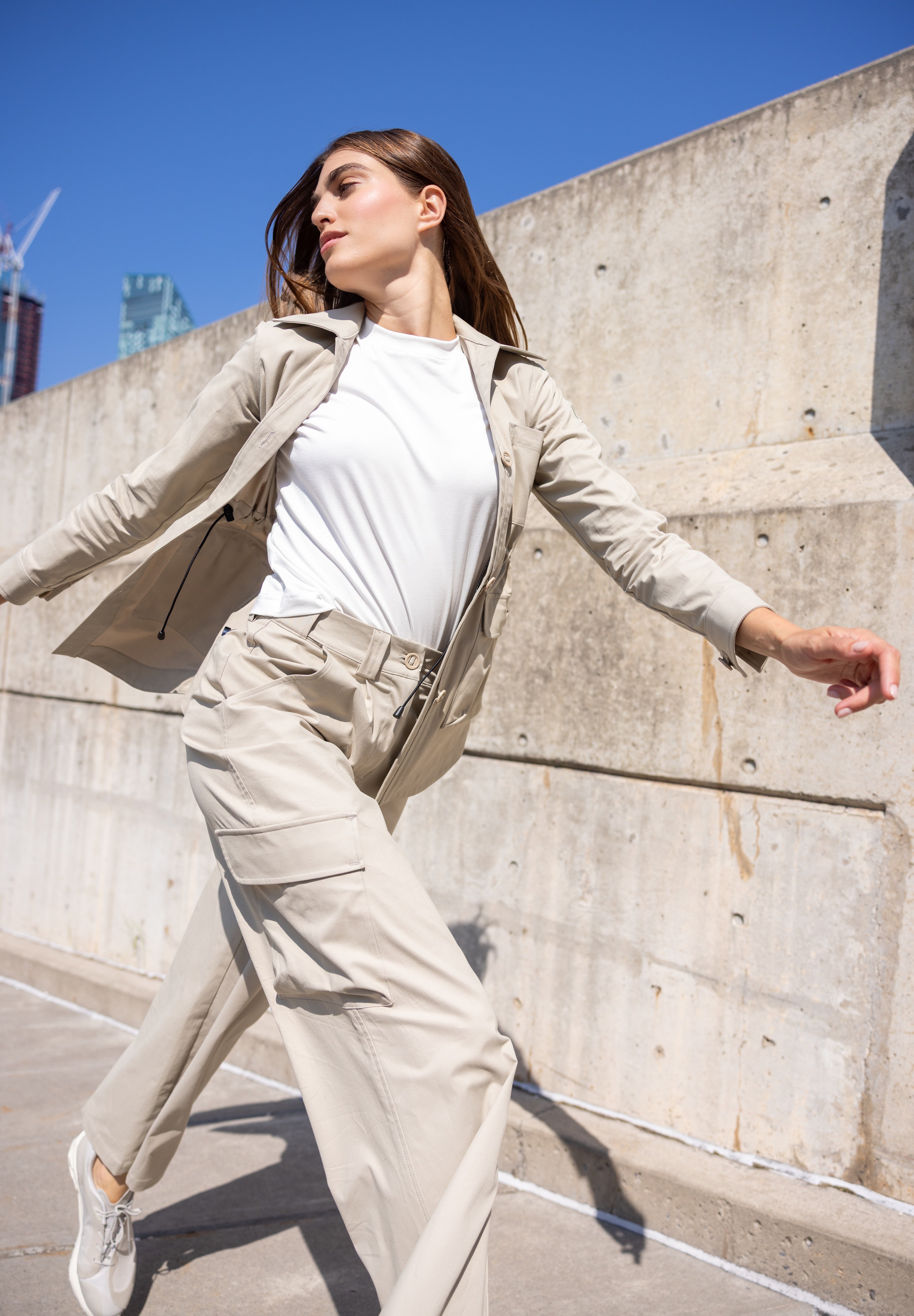 Women’s beige Cargo Pants