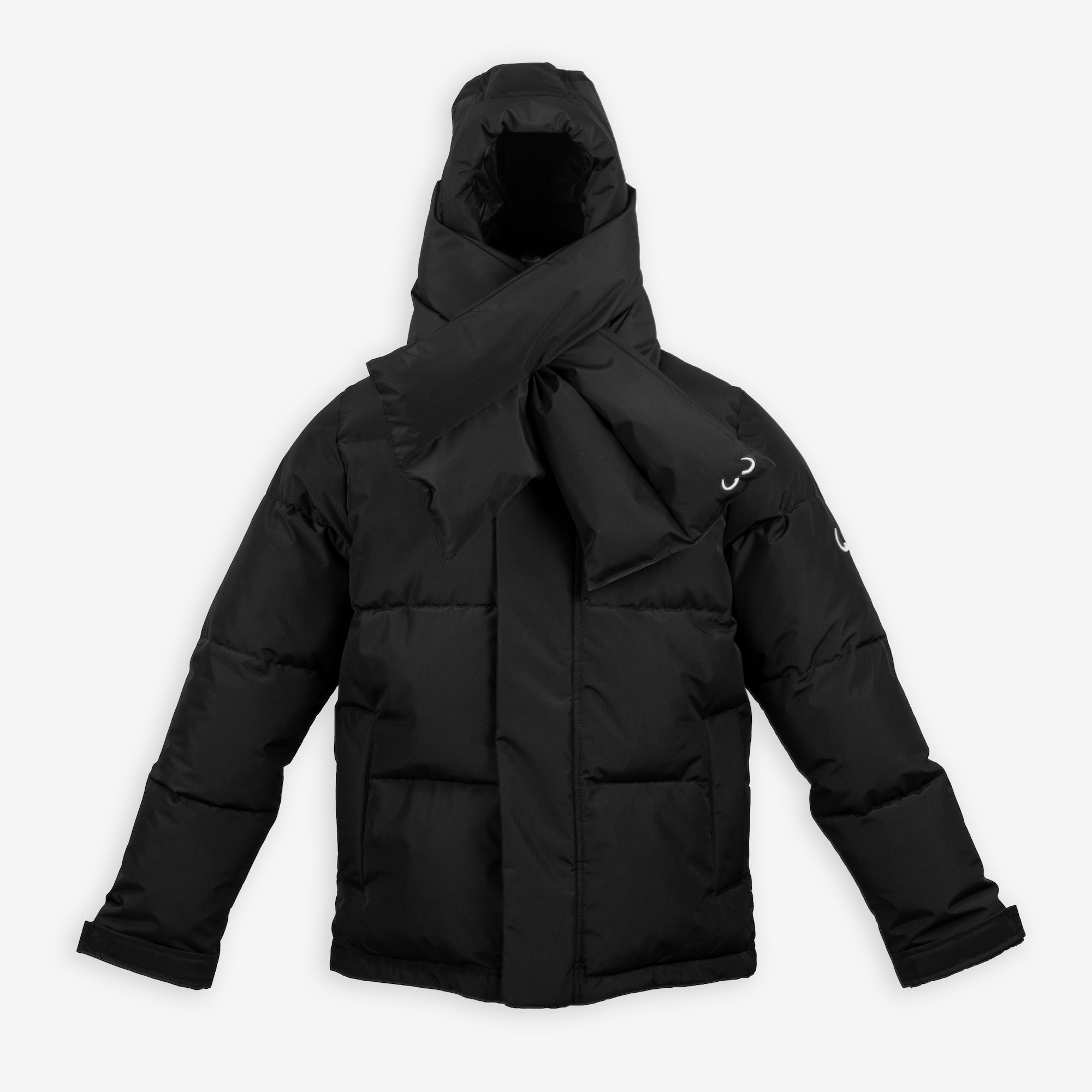 Eko Vegan Puffer Black