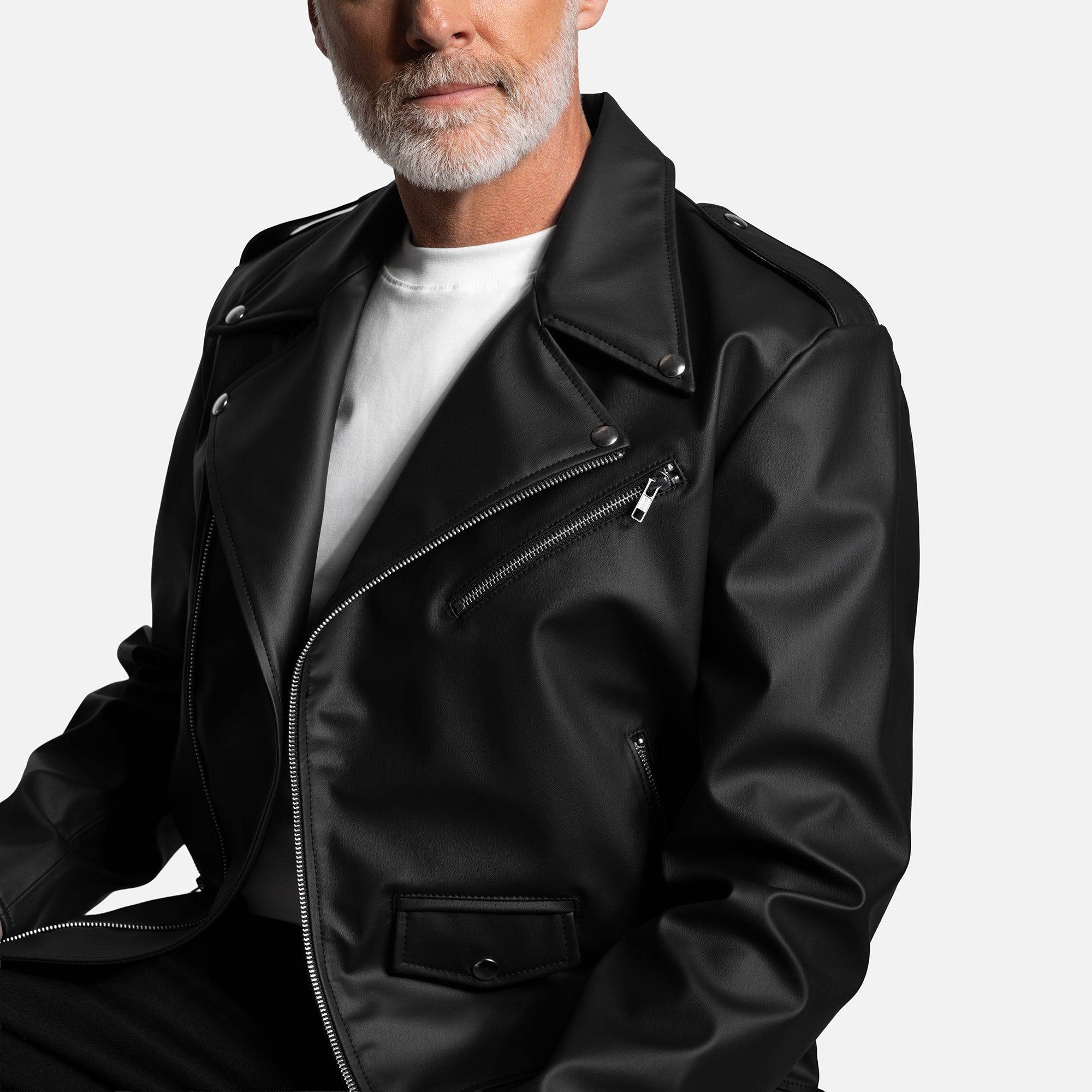ジャケット・アウター NTRUL MODERN LEATHER JACKET DISSONANCE BAD Next-Gen Leather jacket | Wuxly Movement