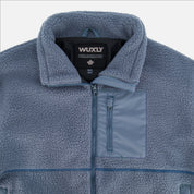 Aura Fleece Stormy Weather Blue