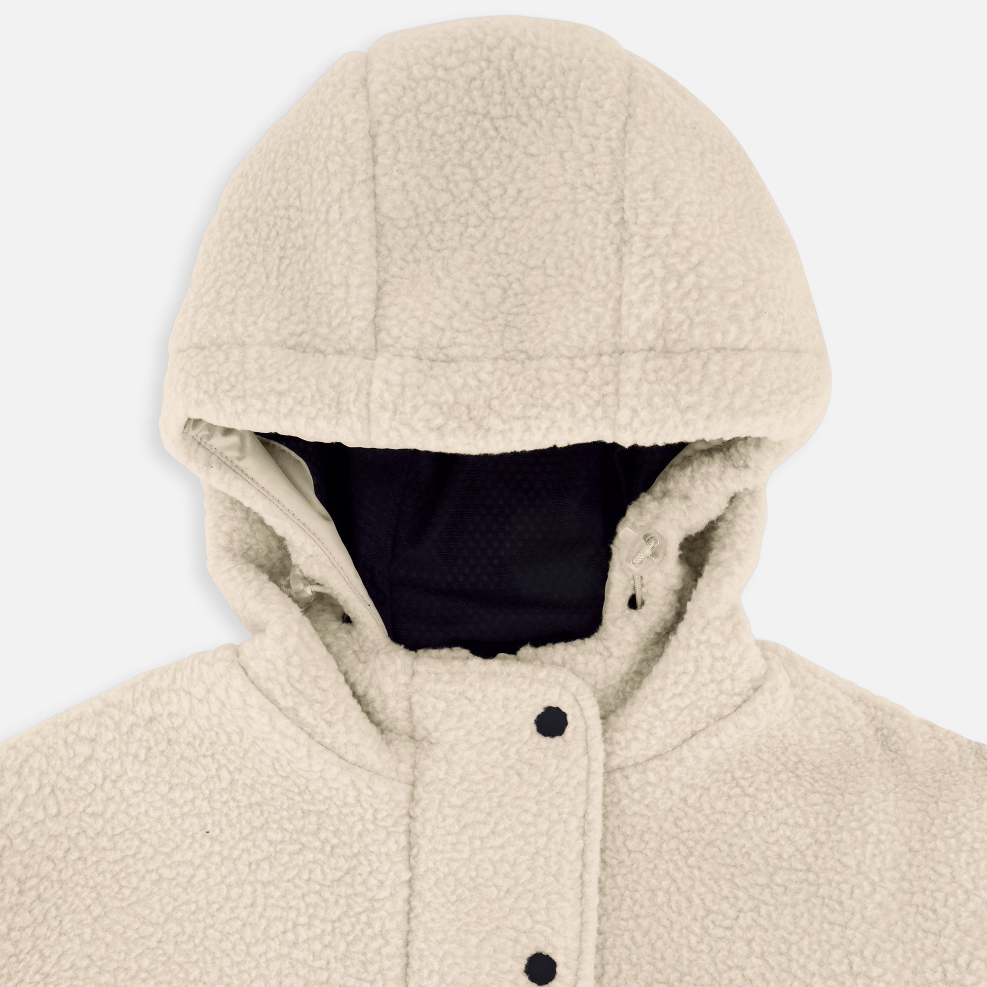 Birch Hoodie Fleece Silver Lining