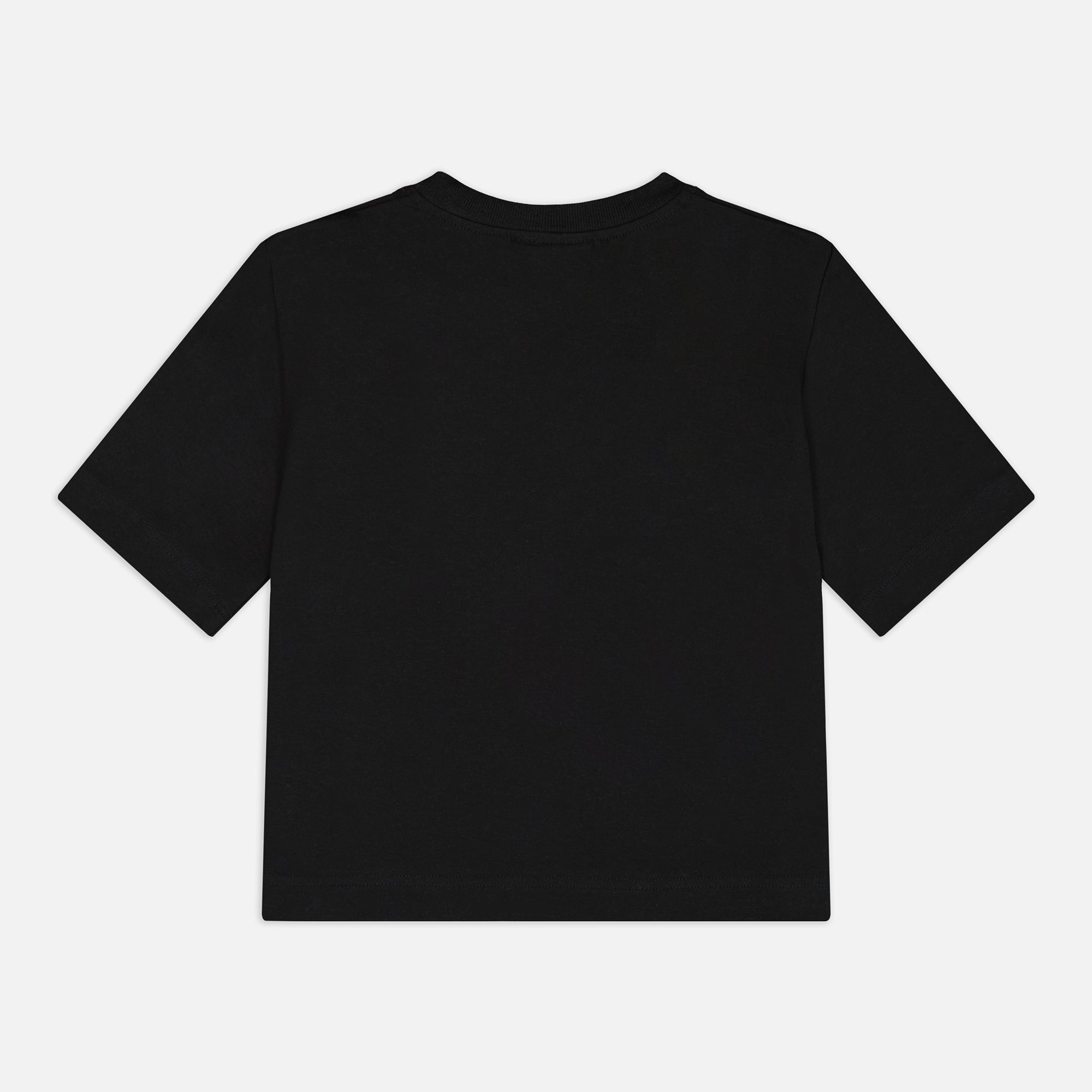 Plant Based Cropped T-Shirt Black