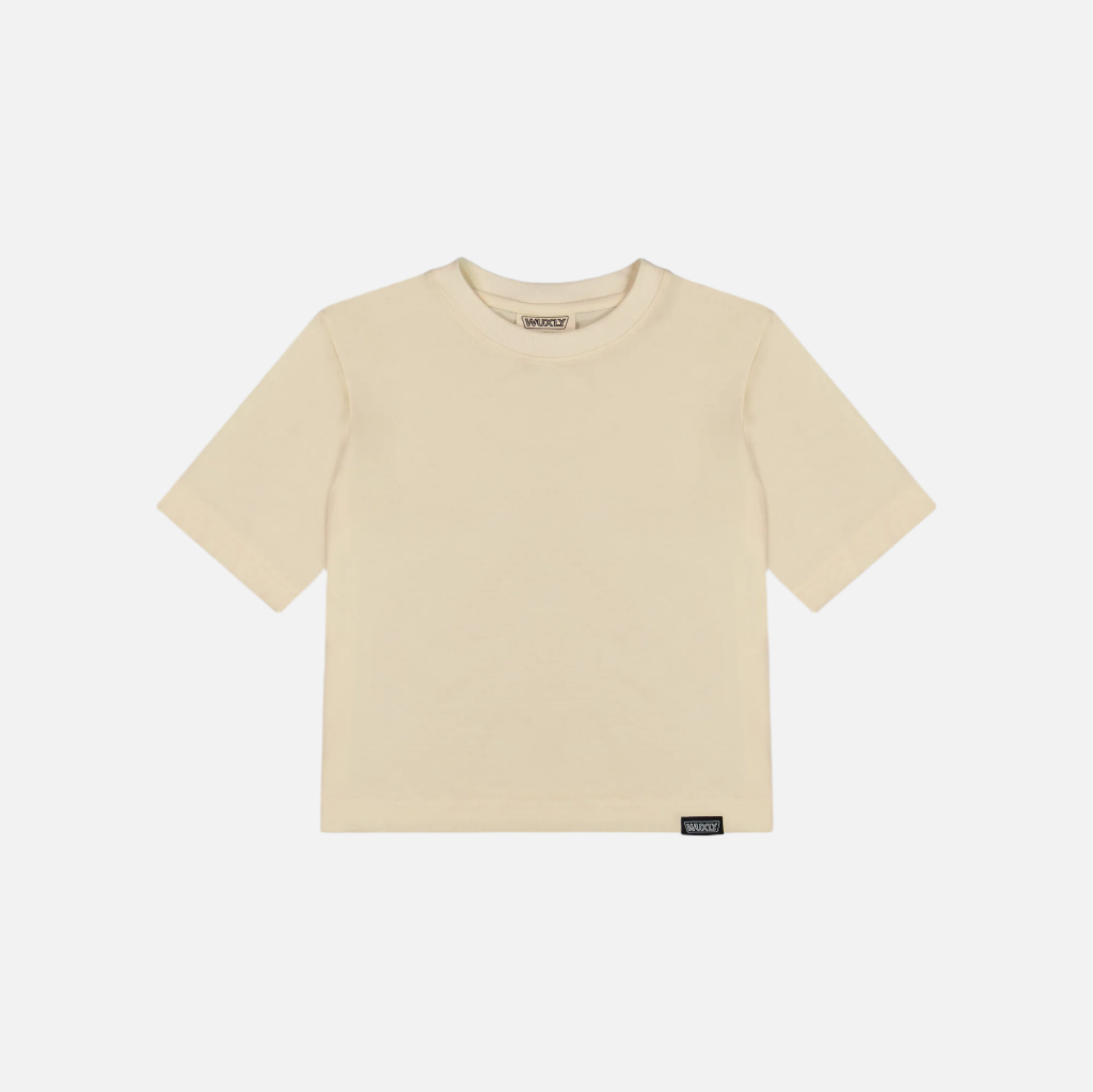 Plant Based Cropped T-Shirt Natural