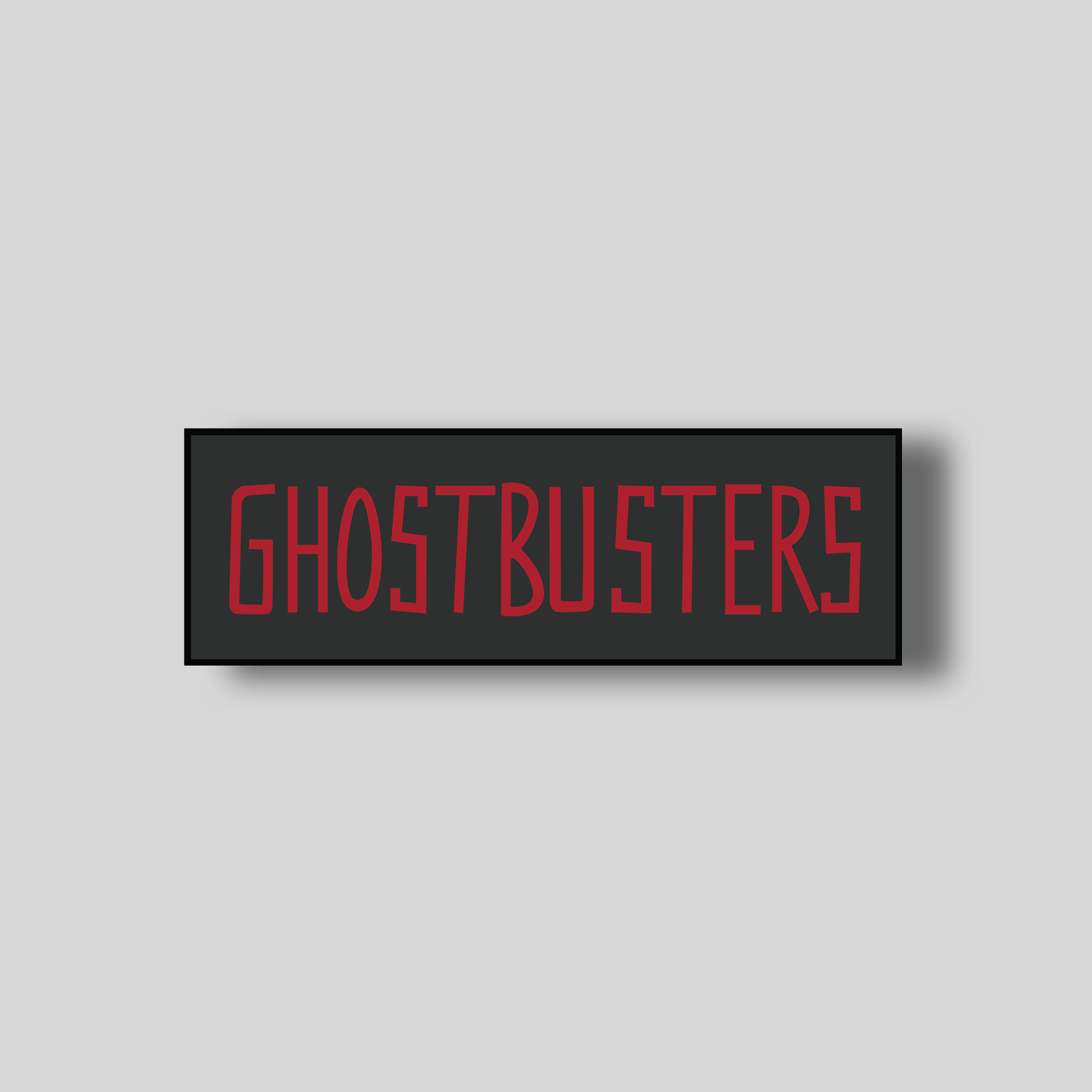 Wuxly X Ghostbusters Name Tag Mock Neck Pullover