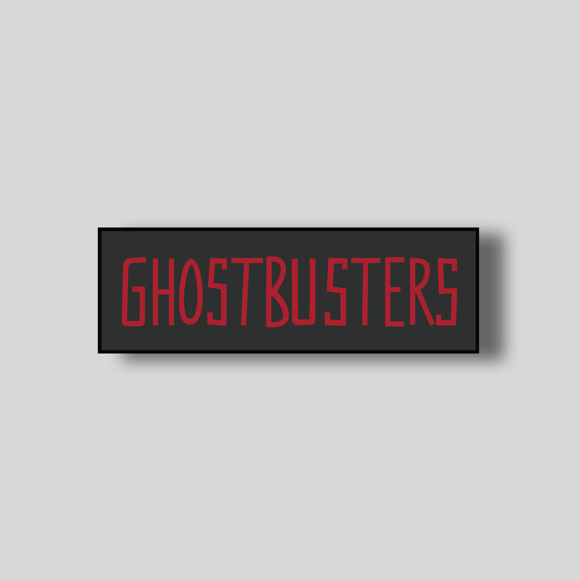 Wuxly x Ghostbusters Name Tag Mock Neck Pullover
