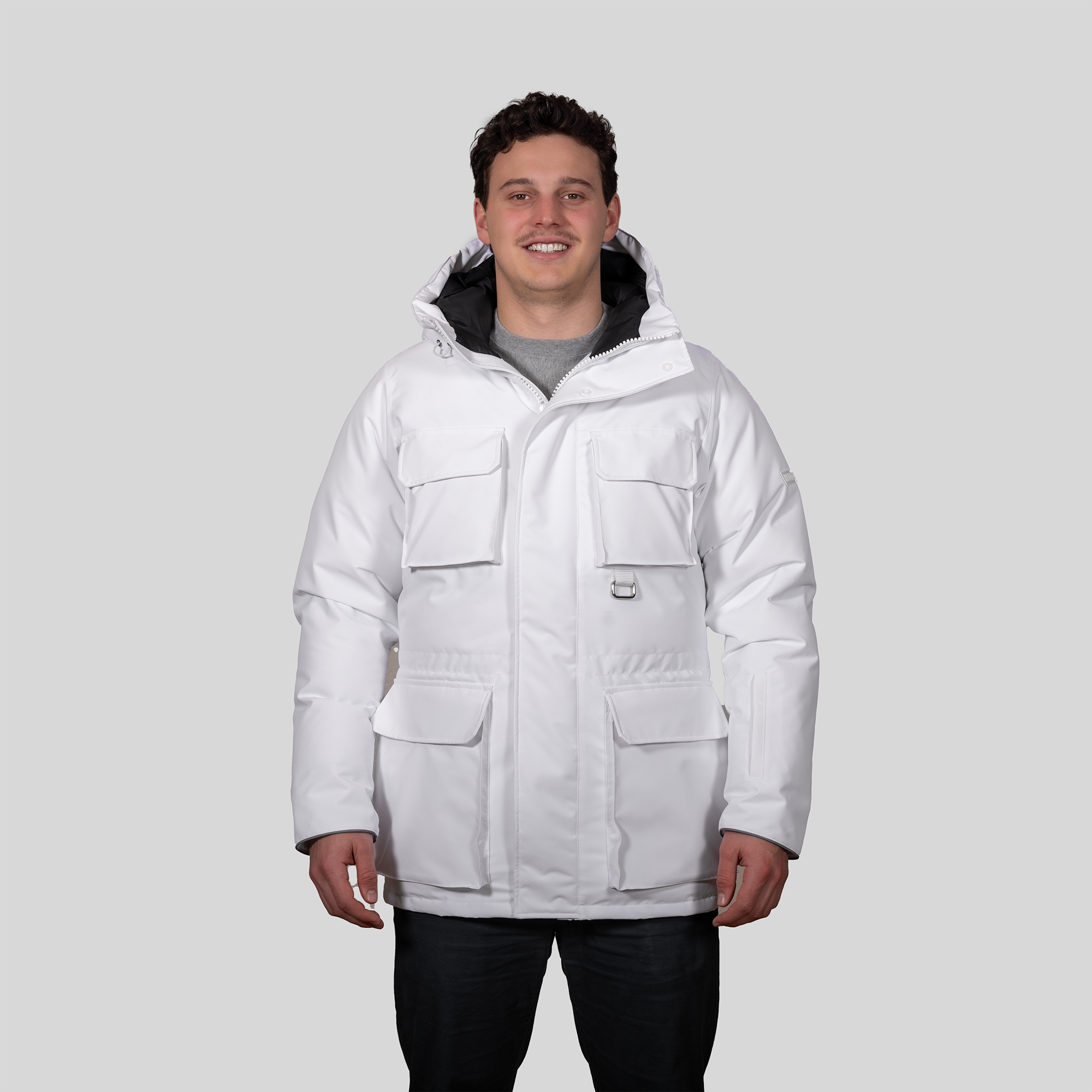 Bad Elk Parka White