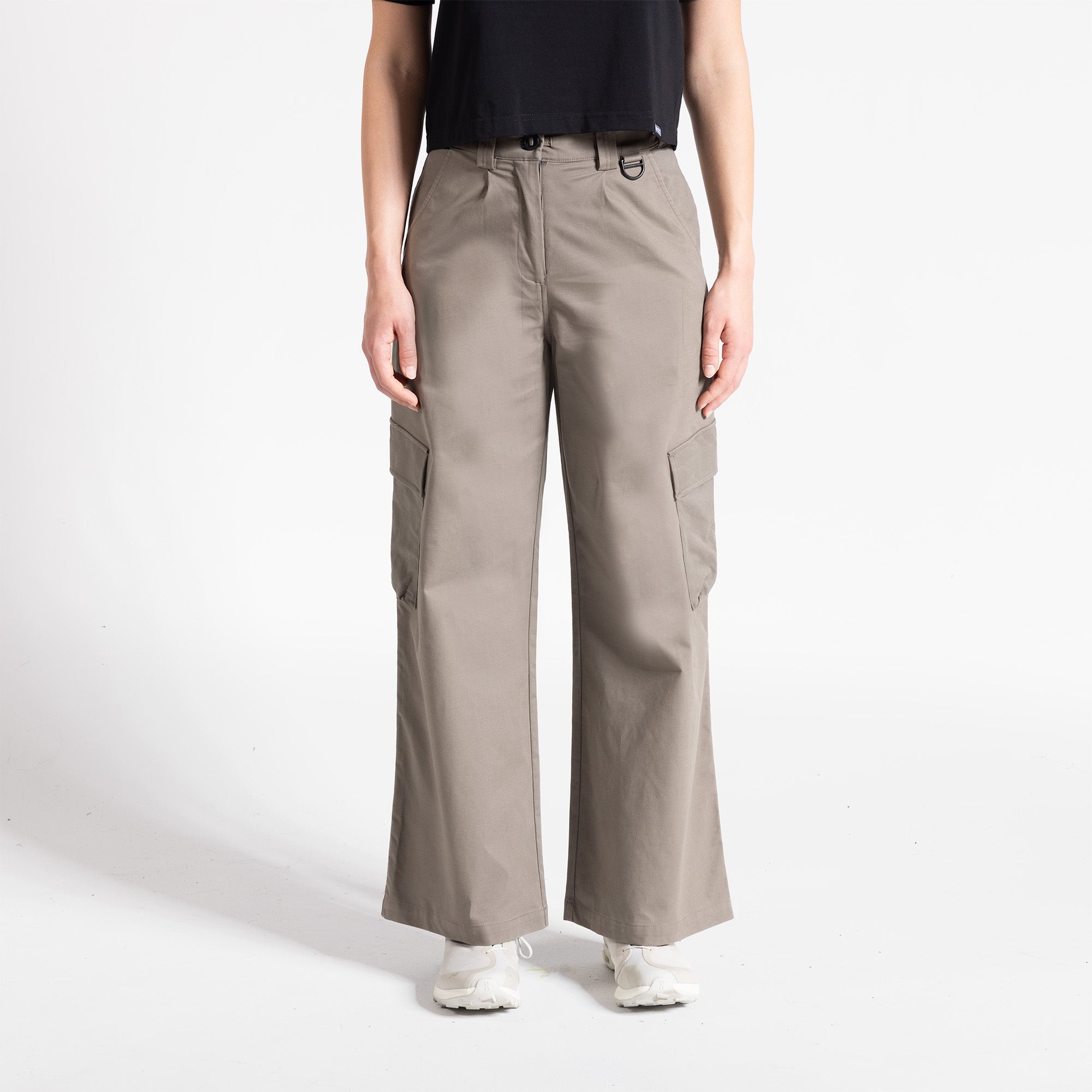 Women’s Khaki Cargo Pants