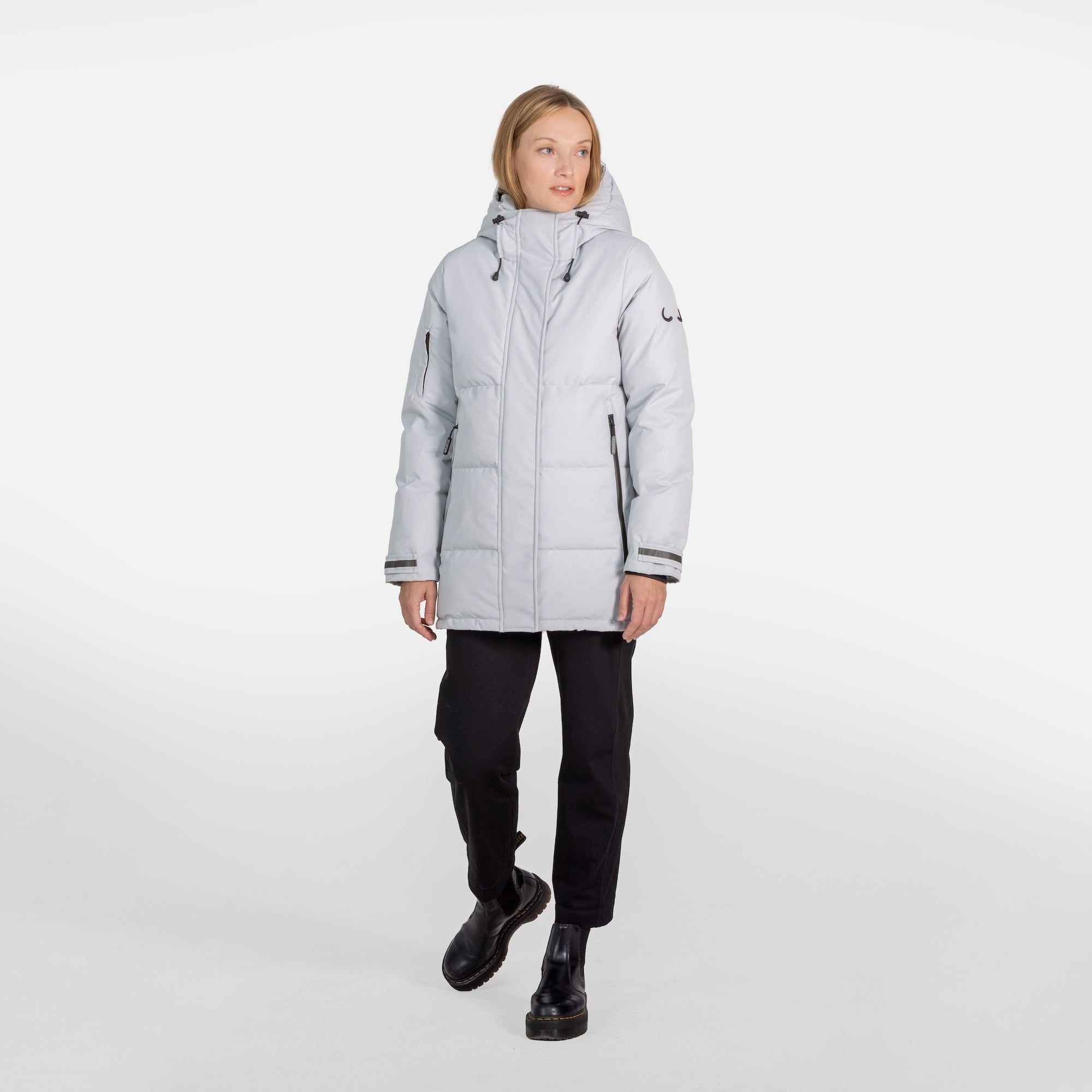 Juneau Parka Light Grey