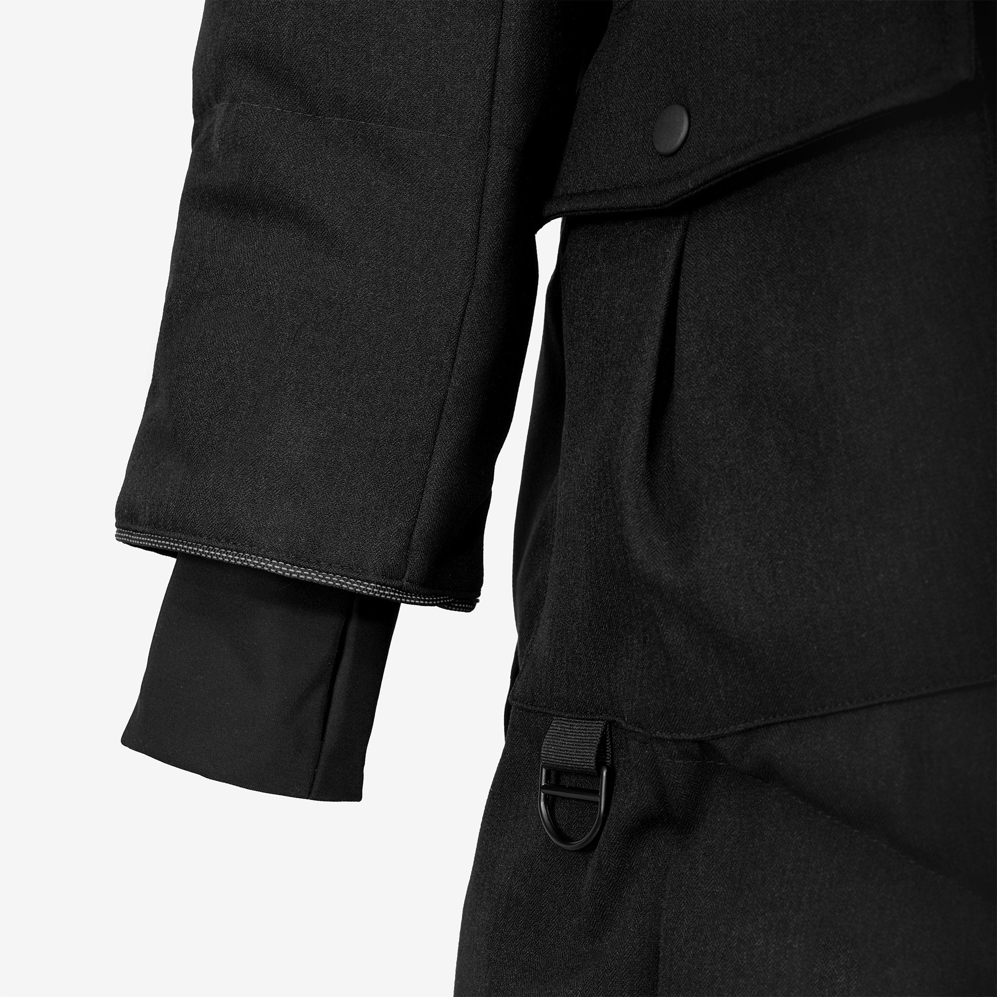 Queen Parka Black – Wuxly