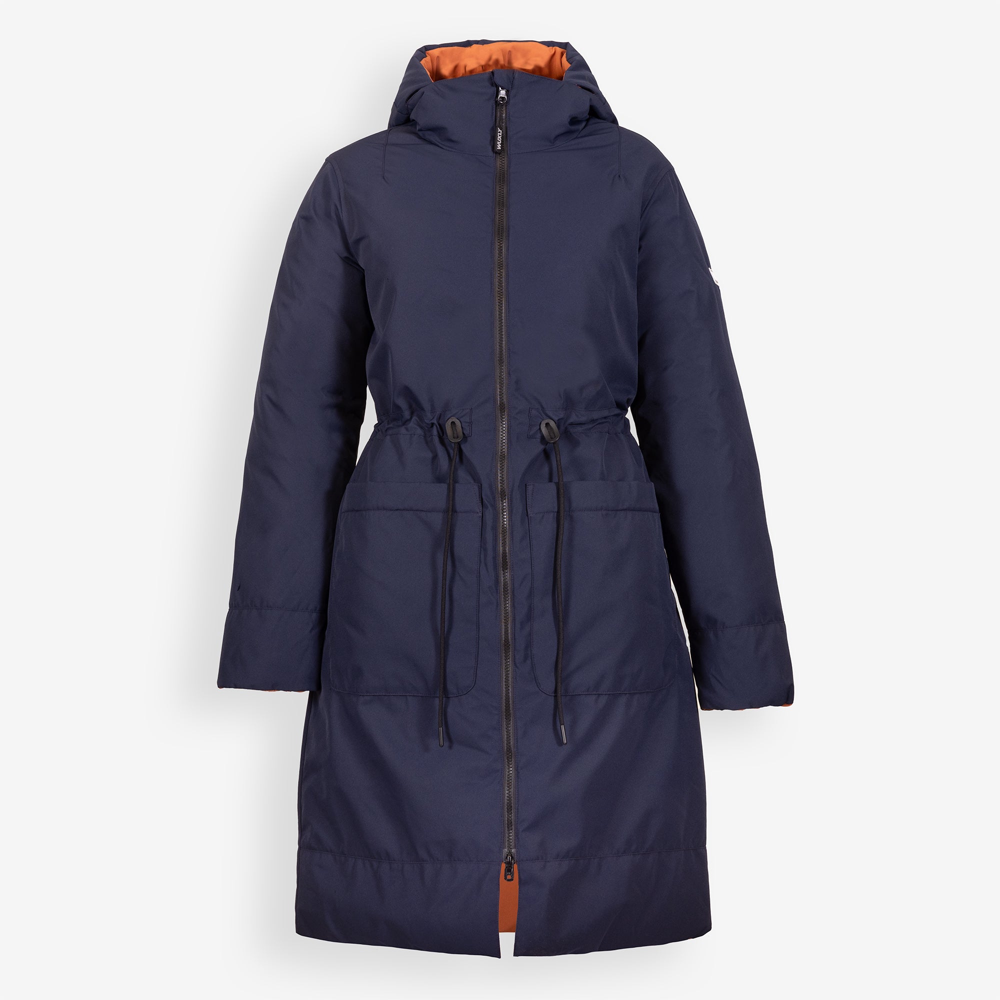 Emerson Jacket Orange/Navy