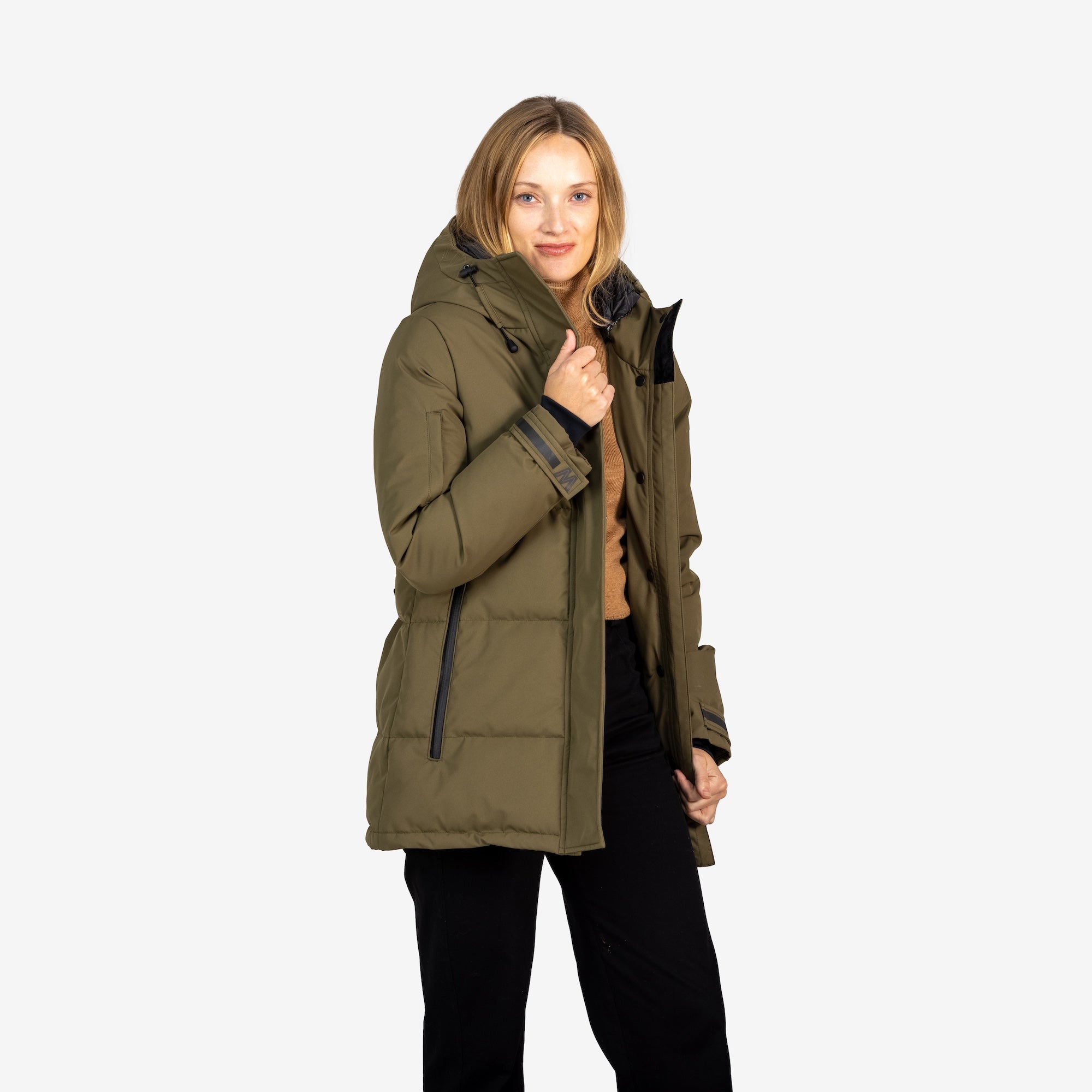 Juneau Parka Army Green