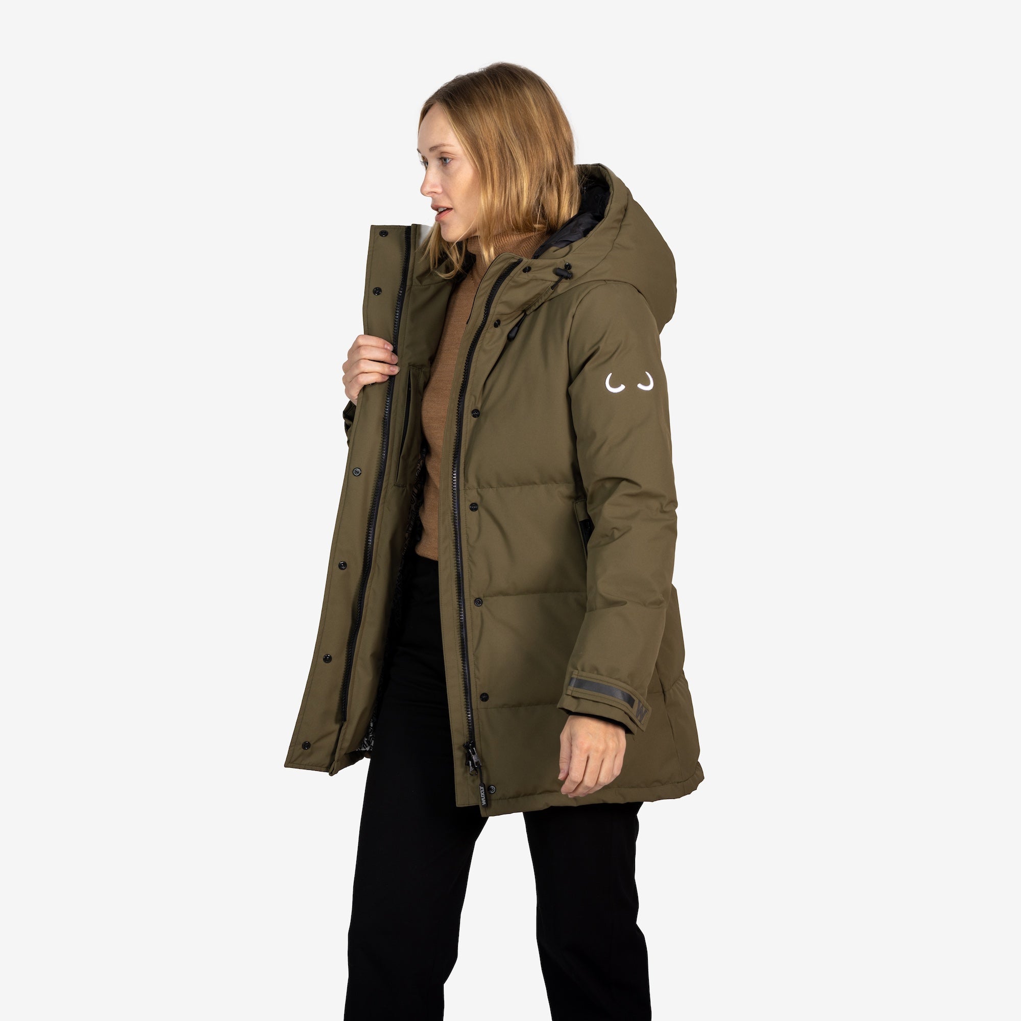 Euro Military Nylon Over Coat ovy